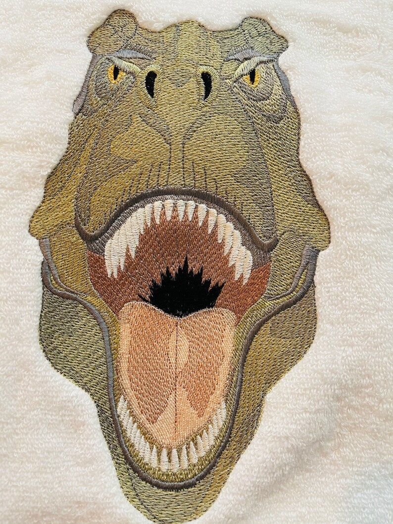 Set of Large Dinosaur Towels