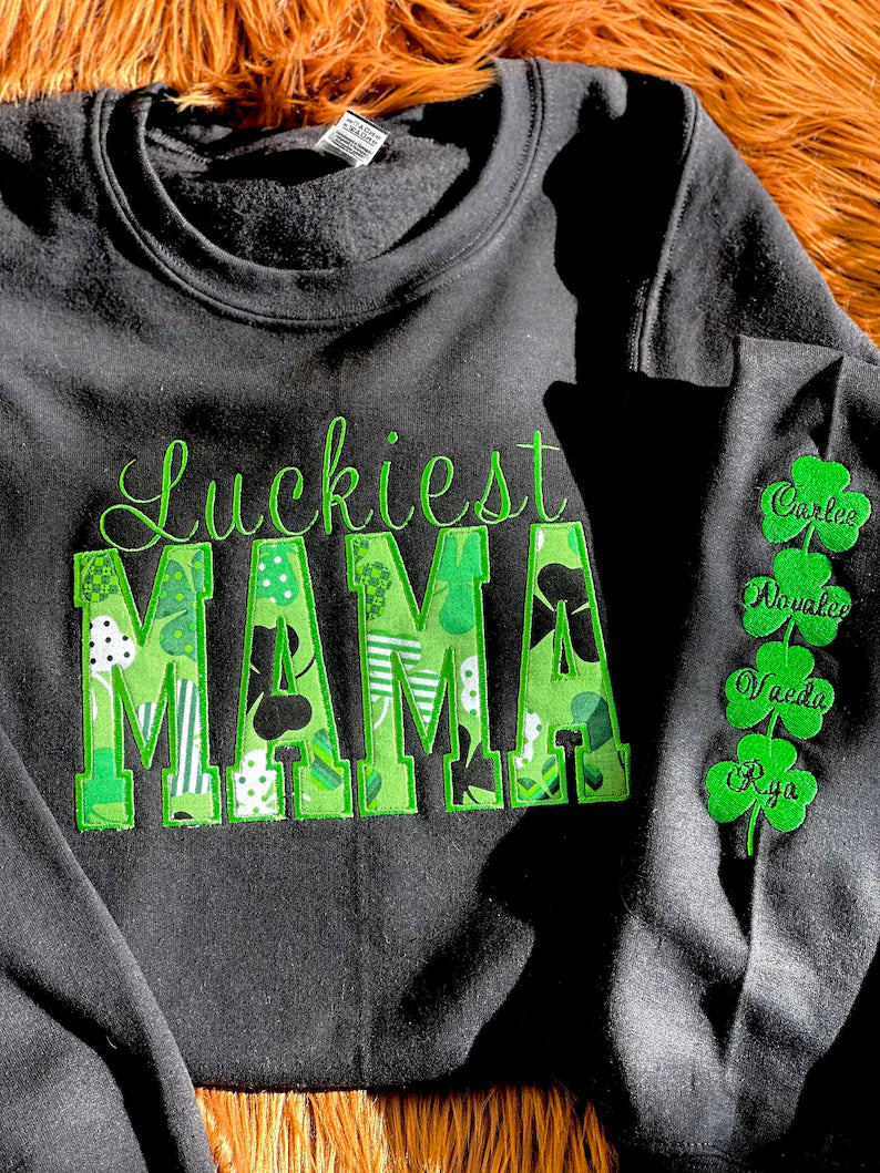 Luckiest Mama Sweatshirt