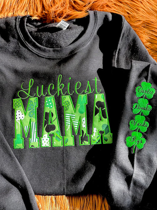 Luckiest Mama Sweatshirt